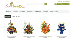 Desktop Screenshot of eventflowersny.com